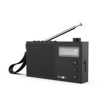 Evoe – Radio réveil lumineux FM DAB+ – Noir – Alimentation électrique, Largeur, Longueur, Couleur de la lumière, Hauteur, Poids