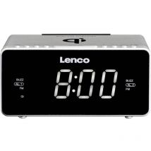 Radio-réveil Lenco CR-550 Argent