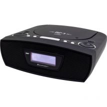 Soundmaster - URD480SW Radio-réveil fm aux, cd, usb noir X462711