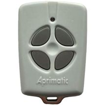 Aprimatic – Radiocomando automazioni TM4L 4 canali – Frequenza 433 Mhz – Colore grigio