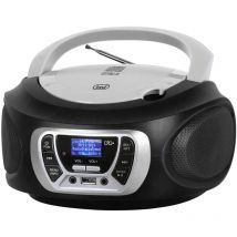 Stereo Portatile Boombox Cd Dab Dab+ Aux-In Trevi Cmp 510 Dab Nero