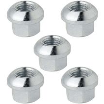 Radmutter M12x15 konisch kugelförmig – Satz aus 5 Stück – Gewinde M12 – Material: 40Cr 8.8 Stahl – Schlüsselweite: 17 mm