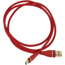 Radxa RockPiUSB2.0TypeAtoC Câble d'alimentation [1x USB 2.0 type A mâle - 1x USB-C mâle] 1.00 m rouge Q125892