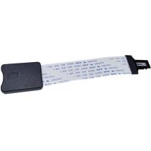 Set de câbles [1x Fiche mâle MicroSD - 1x Slot pour carte MicroSD] blanc - Radxa