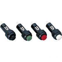 1.10.107.011/0507 110107011.0507 Drucktaster 24 v dc/ac 0.1 a 1 x Aus/(Ein) tastend 1 St. - Rafi