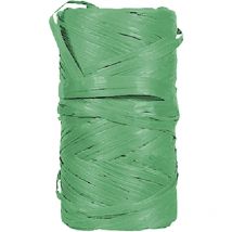 Rafia sintetica a gomitolo gr. 100 circa - verde