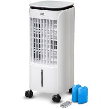 Cool Clima - Rafraîchisseur d'air 3 en 1 75W Blanc 486m³/h