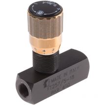 Rs Pro - Vanne de régulation du débit hydraulique g 1/8 ( Prix pour 1 )