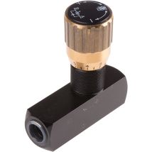 Rs Pro - Vanne de régulation du débit hydraulique g 1/4 ( Prix pour 1 )