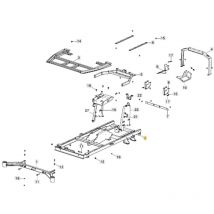 Rahmen für Rasentraktormodelle GYRO900e original Stiga 387800067/0