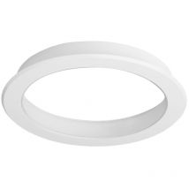 Normalux - Rahmen für Standard-LED-Notbeleuchtung 'Arque' Oberfläche IP44/IK09 Ø11,5x1,6cm weiße Farbe