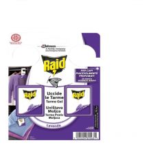 Johnson - Raid tarme gel lavanda pz 2 protegge capi abbigliamento cassetti e armadi