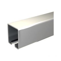 Binario in acciaio zincato Mantion 62 x 55 mm - Lunghezza 3 m - Spessore 2 mm - 6255GE/300