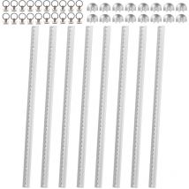 Rail d'arrimage, Set de rail, Aluminium, Arrimage du chargement, 8×1M