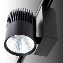 Greenice - clairage sur Rail led 30W 2538Lm CRI90 2700oK Triphasé UGR17 50 000H [JW-TR30W-BLACK-WW]