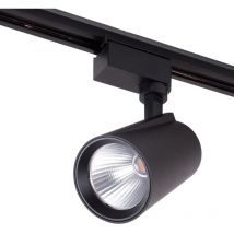 Clairage sur Rail led 15W 1 350Lm CRI85 6000oK Monophasé 40 000H [HO-FC-15W-B-CW]