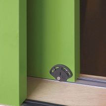 Koblenz - Set d'accessoires pour porte 43Kg S-310 - série 310 - Guide en aluminium pour 23 et 43 Kg.