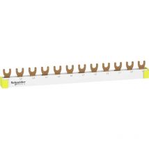 R9XFH312 Rail de phase gris clair (ral 7035) 63 a 500 v Type de conducteur = l 1 pc(s) - Schneider Electric