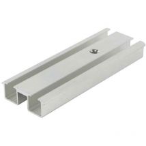Rail de roulement double clipo 16 h encastrable - Longueur : 3500 mm Hawa