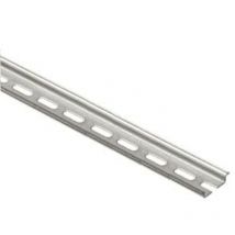 Rail din Oméga perforé longueur 500 mm hauteur 7,5 mm