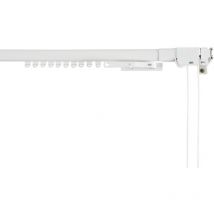 Rail renforcé extensible 70-120cm blanc Cintacor storplanet - Métal - Blanc