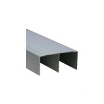 Placardécor - rail ht prof/kt 19MM arg 3M 4460301023000