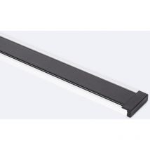 Efectoled - Rail Magnétique 25mm Extra-Plat en Saillie 48V 2m Blanc / Noir