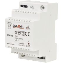 Rail Mounted Stabilised Power Supply 12 vdc ZSM-12