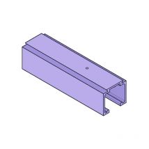 Krona Koblenz - Rail pour porte suspendue charge max 120 kg 0500/13M - 300 mm