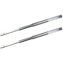 Rails glissière télescopique 2 pièces pour tiroir 350 mm