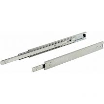 Rails glissière télescopique 2 pièces pour tiroir 400 mm