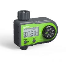 RAINPOINT – Automatischer Bewässerungstimer, Gartenbewässerungstimer mit Anzeige, manueller und automatischer Modus, einfache Installation