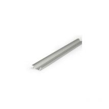Perfil ranurado de aluminio anodizado de 1 m para tira de led de 10 mm