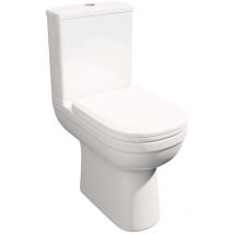 Voda - Raised Height Toilet - Includes Pan, Cistern & Soft Close Seat