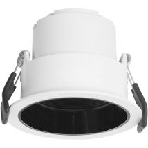 Forlight - Mode led Recessed Downlight White, Sandblasted, Warm-White 3000K