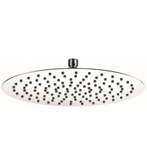 Rak Ultra Slim Air Induction Round Shower Head - Chrome