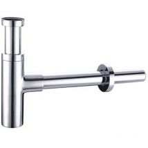 Rak Round Bottle Trap, Chrome