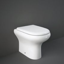 Rak Ceramics - rak Compact Rimless Back to Wall Toilet 455mm Comfort Height with Soft Close Seat