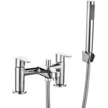 Rak Morning Bath Shower Mixer Tap Pillar Mounted - Chrome