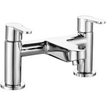 Rak Morning Dual Lever Bath Filler Tap - Chrome