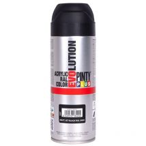 PintyPlus Evolution Sprühfarbe RAL 9005 Intensives Mattschwarz 520 ml