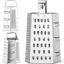 Rallador de cocina de 6 caras para verduras y queso 135 x 113 x 215 mm