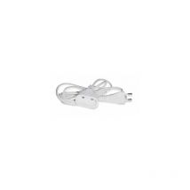 Rallonge 2x0.75 2m blanc sous blister ITC 308501
