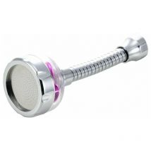 Rallonge brise-jet robinet cuisine, brise-jet pour robinets, rallonge pour lavabo cuisine 360° Buse Rotante Filtre évier douche