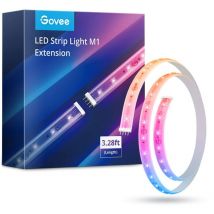 Govena - Govee h100e led strip light m1 extension 1m extension de strip led rgbic, compatibleavec matière