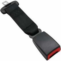 Rallonge de Ceinture de Sécurité de Voiture 29CM Sangle de Ceinture Ajusteur de Tension Ceinture de Sécurité de Voiture Ceinture Auxiliaire de