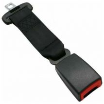 Rallonge de Ceinture de Sécurité de Voiture 29CM Sangle de Ceinture Ajusteur de Tension Ceinture de Sécurité de Voiture Ceinture Auxiliaire de