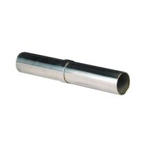 Suinga - Rallonge de main courante droite, en acier inoxydable, finition poli brillant