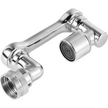 Rallonge de robinet pivotante à 1080 ° avec 2 modes de pulvérisation Rallonge de robinet rotative pour évier Adaptateur de filtre de robinet