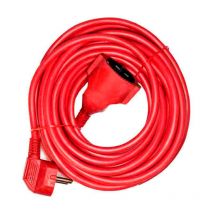 Rallonge Électrique T/Tl 25m 3x1,5mm Flexible Rouge EDM